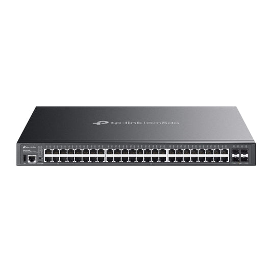 TP-Link SG5452XMPP Omada 48-Port Gigabit Stackable Lite L3 Managed PoE++ Switch with 4x 10G Slots SG5452XMPP