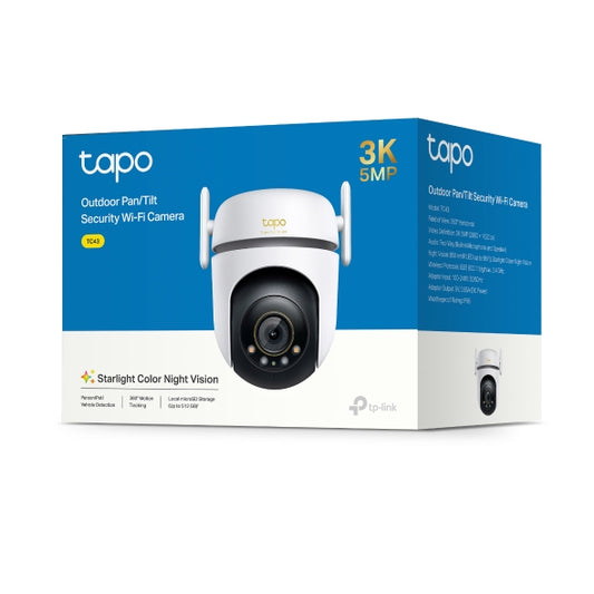 TP-Link TC34 Indoor/Outdoor Dual Lens Pan/Tilt Security Camera TC34