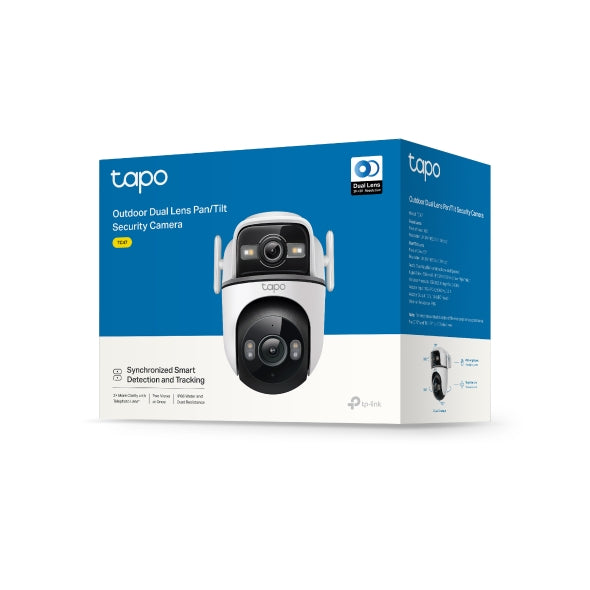 TP-Link TC47 Outdoor Dual Lens Pan/Tilt Security Camera TC47