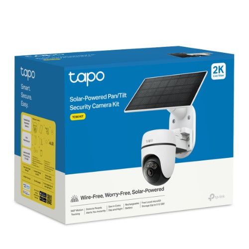 TP-Link TC50 KIT Solar-Powered Floodlight Pan/Tilt Security Camera Kit TC50 KIT