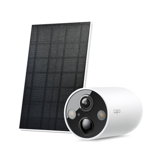 TP-Link TC85 KIT Solar-Powered Security Camera Kit, 2K QHD Live View TC85 KIT