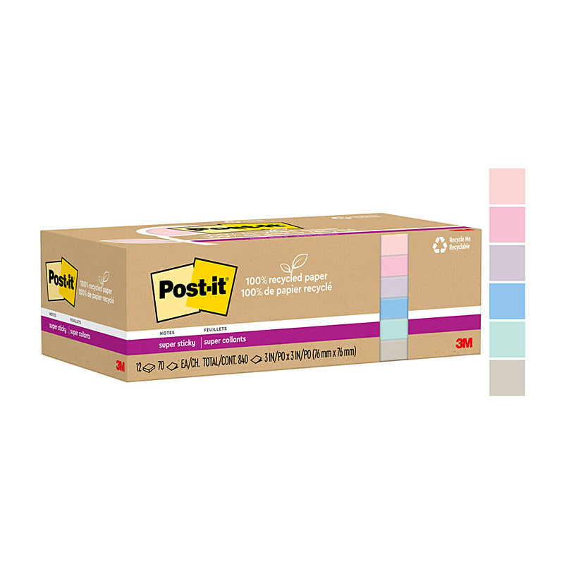 Post-It SS 654R-12SSNRP 76x76 Pk12  - 70007079810