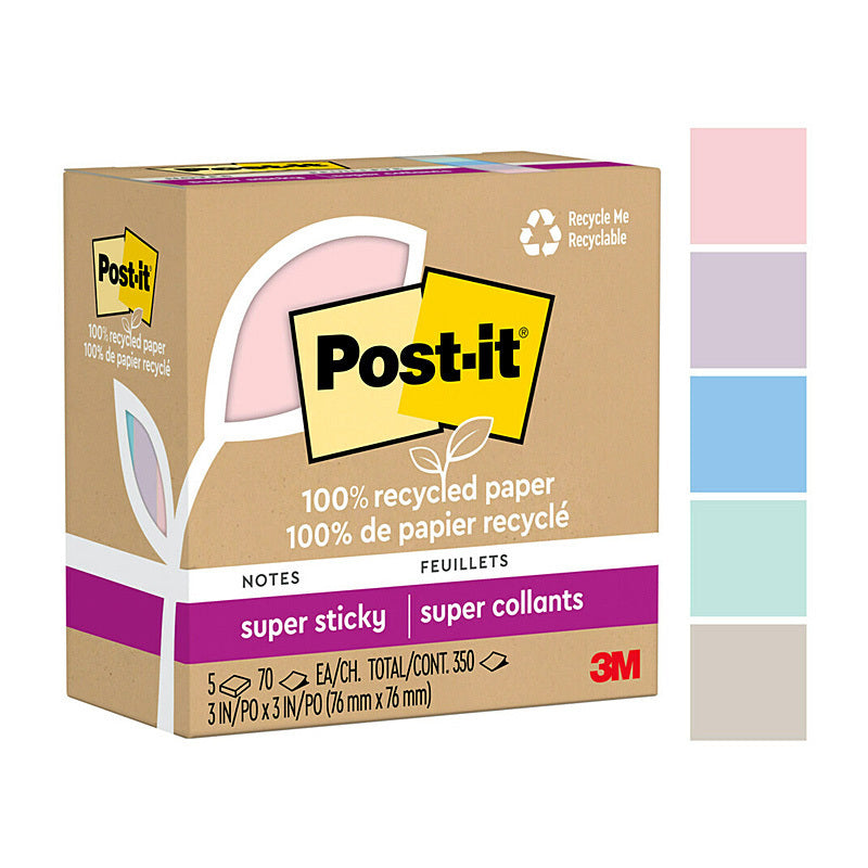 Post-It SS654R-5SSNRP 76x76 Pk5 Box of 6  - 70007079588