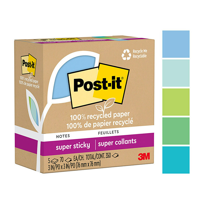 Post-It SS 654R-5SST 76x76 Pk5 Box of 6  - 70007079968