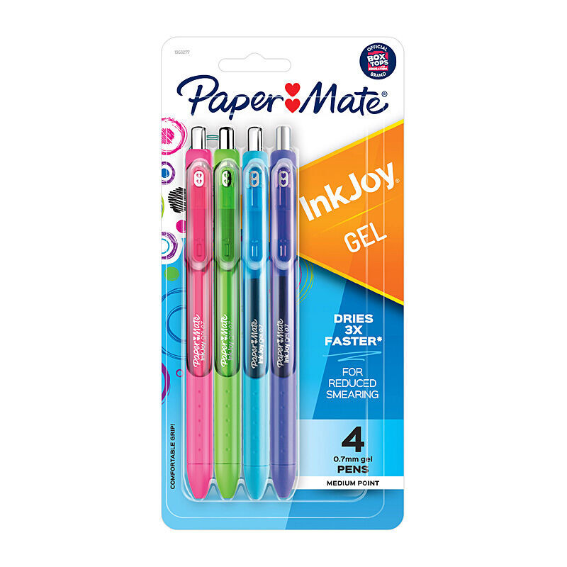 Paper Mate InkJoy Gel .07 Fash Pk4 Box of 6  - 1956277