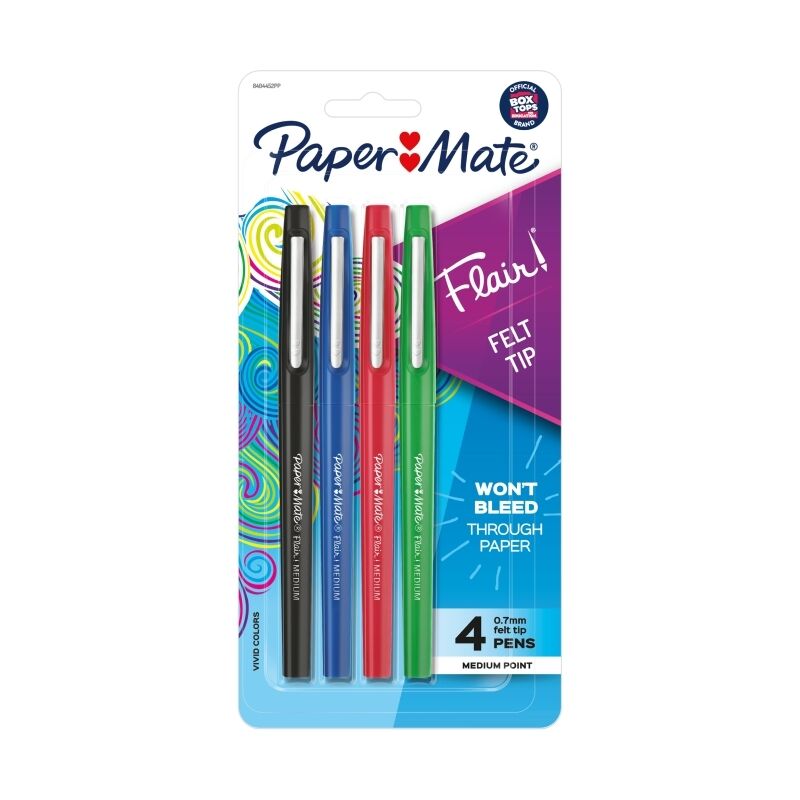 Vtech Paper Paper Mate Flair Felt Tip Ast Pk4 Box of 6 - 8404452PP – VTech Industries