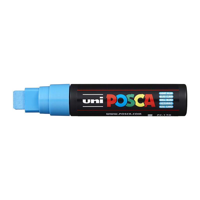 Posca PC-17K Broad Light Blue  - PC17KLB