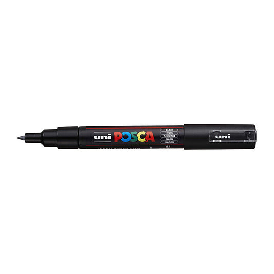 Posca PC-1MR UltraFine Pnt Black  - PC1MRBK-1P