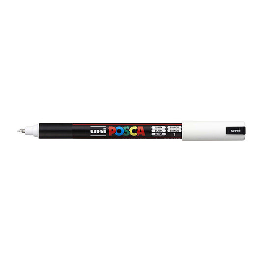Posca PC-1MR UltraFine Pnt White  - PC1MRWH-1P