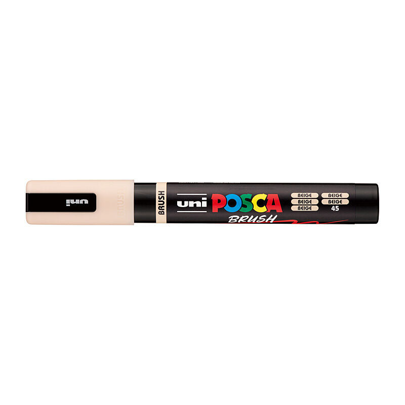 Posca Medium Brush Tip Beige  - PC5BRBEIGE