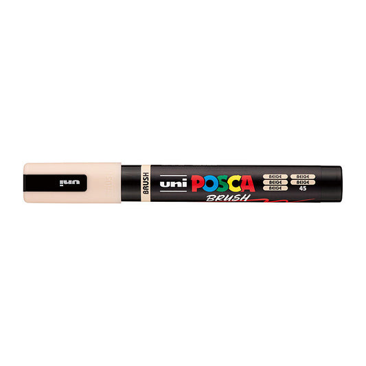 Posca Medium Brush Tip Beige  - PC5BRBEIGE
