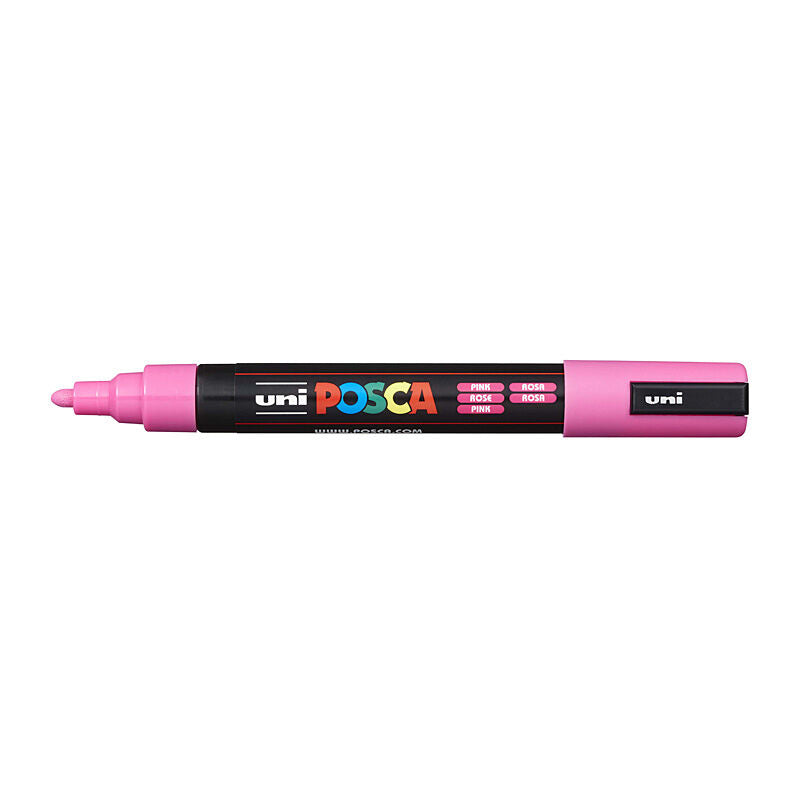 Posca PC-5M Med Blt Paint Pink  - PC5MFP