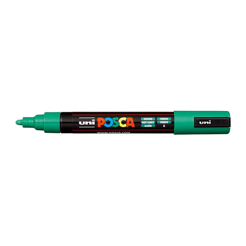 Posca PC-5M Med Blt Paint Green  - PC5MGN