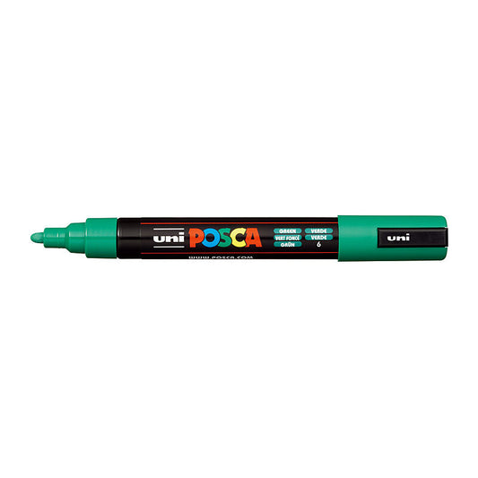 Posca PC-5M Med Blt Paint Green  - PC5MGN