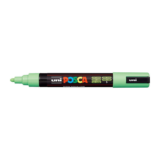 Posca PC-5M Med Blt Light Green  - PC5MLG