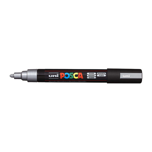 Posca PC-5M Med Blt Paint Slvr  - PC5MS
