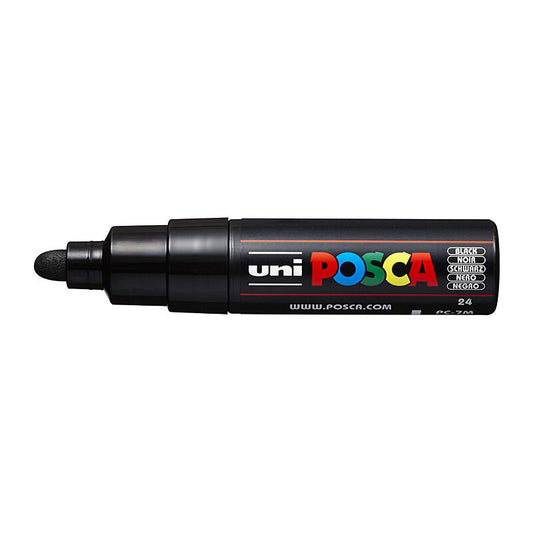 Posca PC-7M Bold Bullet Black  - PC7MBK