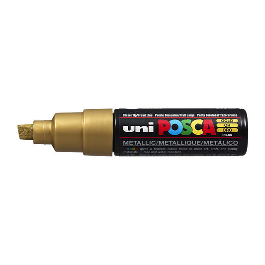 Posca PC-8M Bold Chisel Gold  - PC8KGD