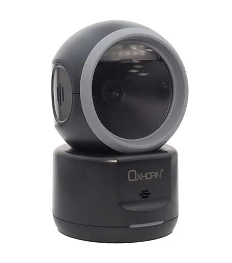 Oxhorn Wireless Bluetooth 2D Desktop Barcode Scanner Commercial Grade USB Plug&Play 5V 1A Sensor Pixel Supported most of System Black UB-D202