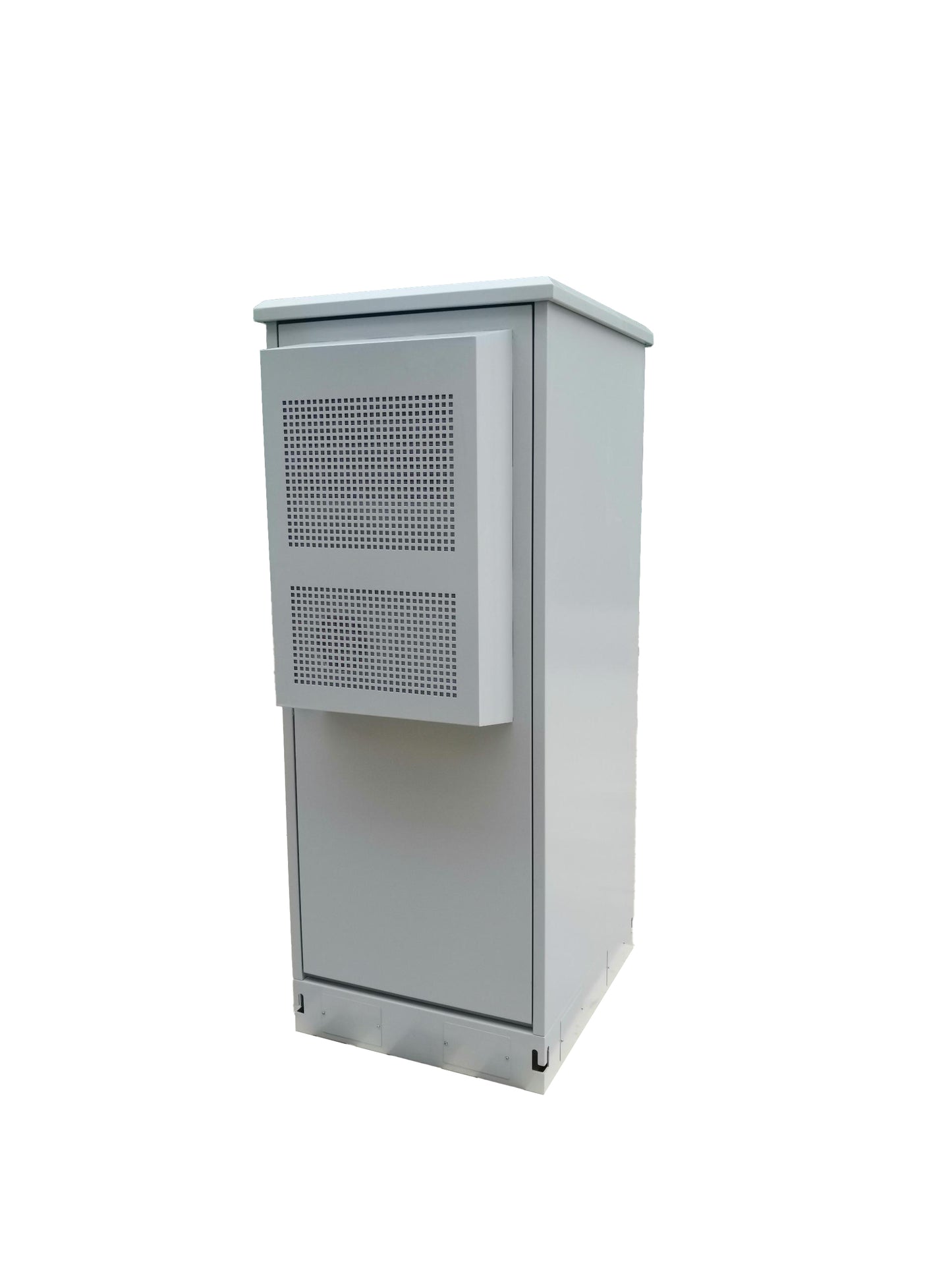 LDR Assembled 34U Outdoor Server Rack Cabinet (L615mm x W800mm x H1800mm), Solid Metal Door, Air Conditioner Included, IP20, Capacity 800kg WB-OD-A