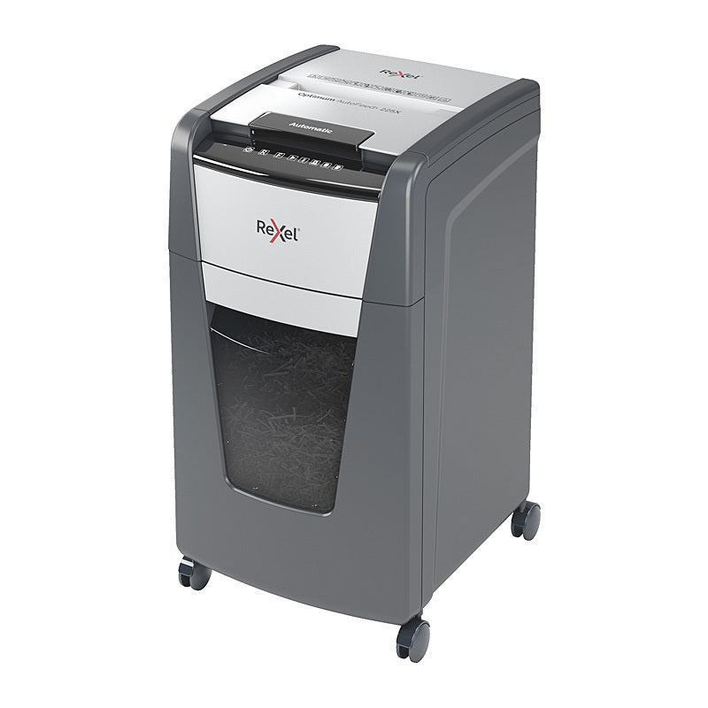 Rexel Optimum Autofeed Shredder 225X Cross Cut  - 2020225XAU