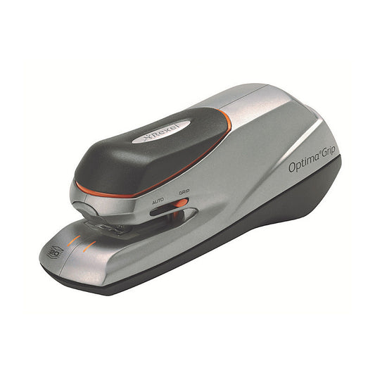 Rexel Stapler Electric Optima Grip Silver/Black  - 2102348