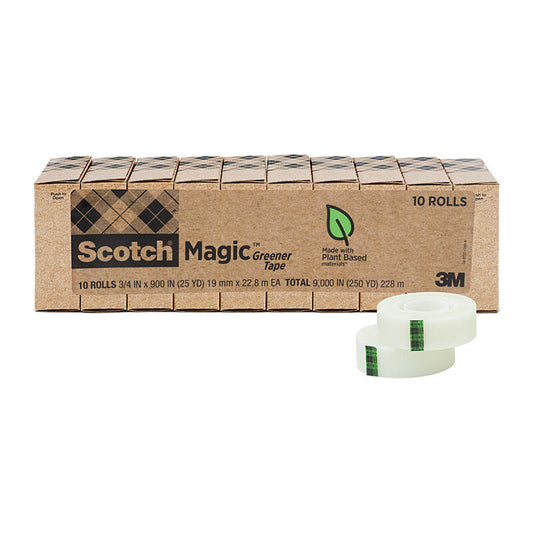 Scotch Tape 812-10P Pk10 19mmX22.8M - 7010311182
