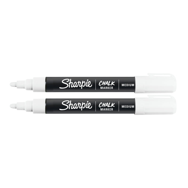 Sharpie Chalk Wet Markr White Pk2 Box of 4  - 2103010
