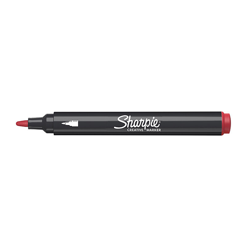 Sharpie Creative Mrkr Bult Red Box of 6  - 2218119