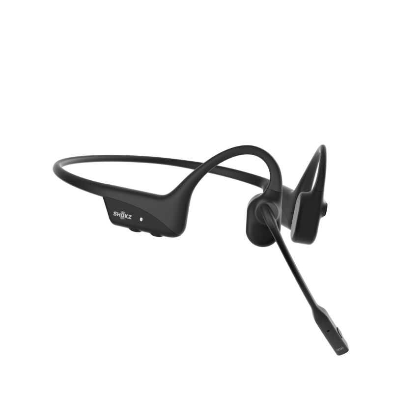 SHOKZ OpenComm 2 Stereo Bone Conduction Bluetooth Headset, 2025 Upgrade version   - C120-AN-BK