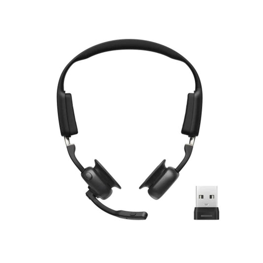 Shokz OpenMeet UC Wireless Bone Conduction Headset with USB-A  - C610-AA-BK