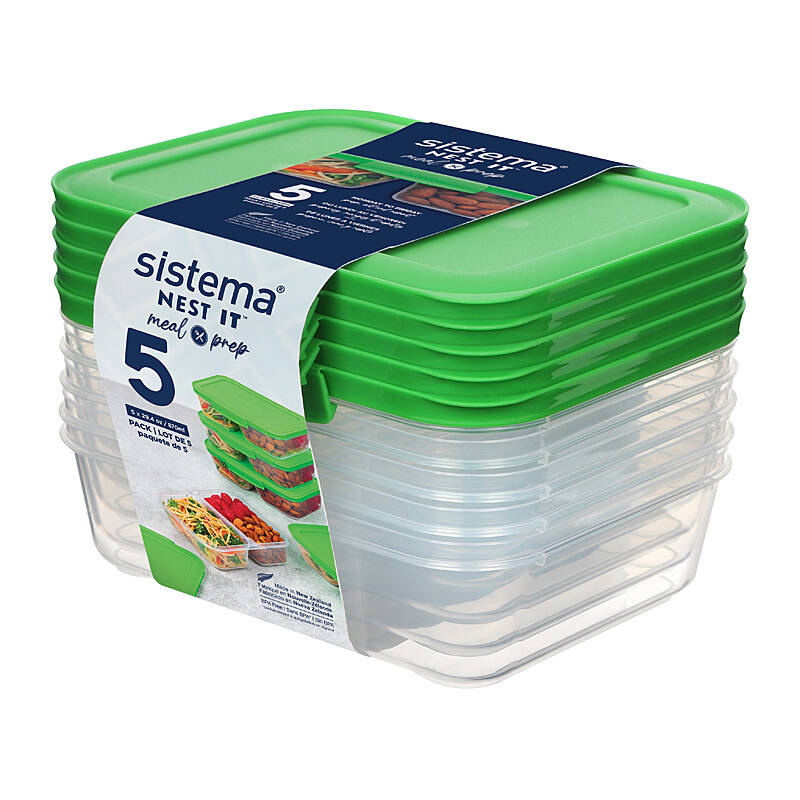 Sistema 870ml Meal Nest It Pk5  - 59165