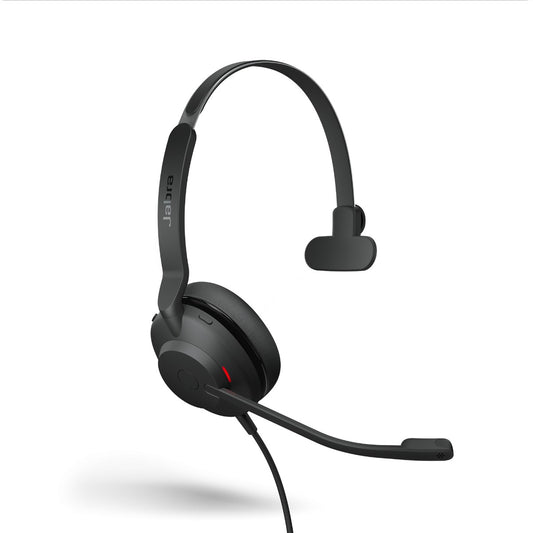 Jabra Evolve2 30 SE Wired USB-C/A UC Mono Headset, Lightweight & Durable, Noise Isolating Ear Cushions, Plug-and-play, 2-Mic, 2Yr Warranty 23189-889-779