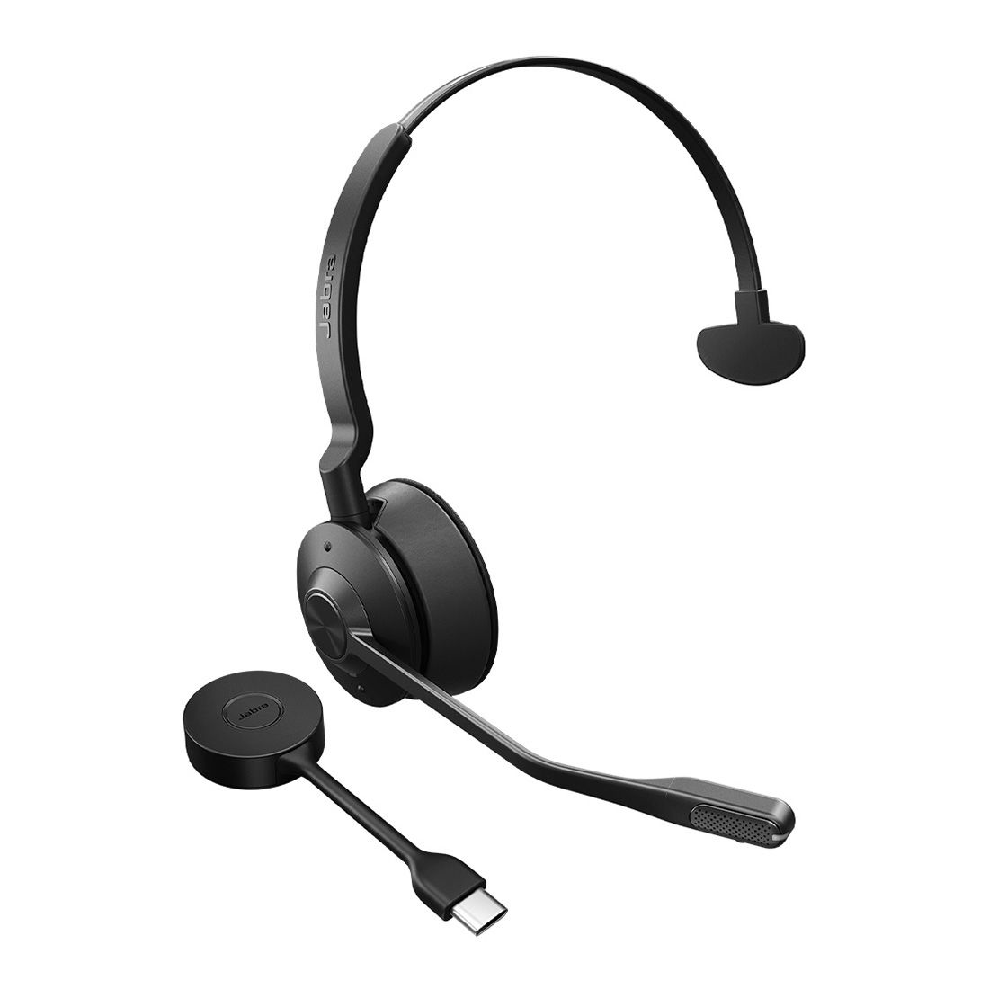 Jabra Engage 55 SE, Mono, Link400c, UC DECT Headset, 150m Wireless Range, Noise Cancelling, Flexible, Portable, Durable, Lightweight, Busylight 9653-430-111