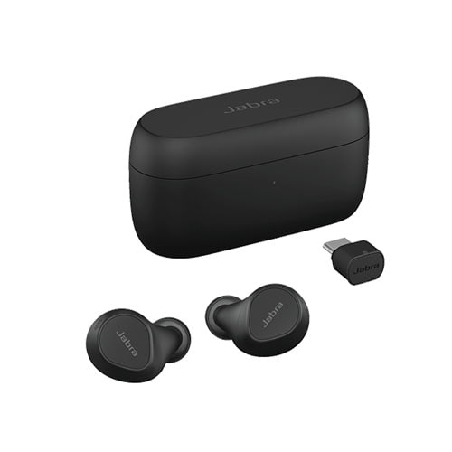 Jabra, Evolve2, Buds, UC, USB-C, Professional, Pocketable Calls.True Wireless Earbudsengineered for Hybrid Working, 8 Hours Battery, 33with Case, ANC 20797-989-899