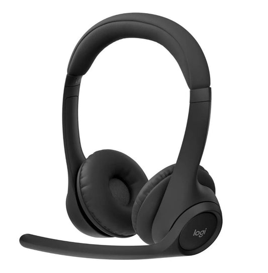 Logitech ZONE 300 Wireless Headset Midnight Black 1-Year Limited Hardware Warranty 981-001408