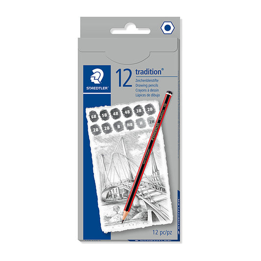 Staedtler Traditional 110 C12-1 Assorted Pencil Set of 12  - 110 C12-1