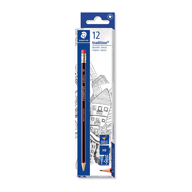 Staedtler Traditional 112-HB Pencil - Box of 12  - 112-HB