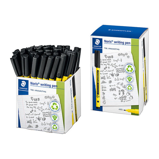 Staedtler Nor Writing Pen Black Box of 50  - 307-9 CT50