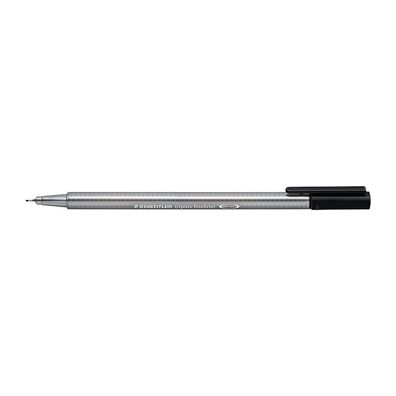 Staedtler Tri 334 0.3mm Black Box of 10  - 334-9