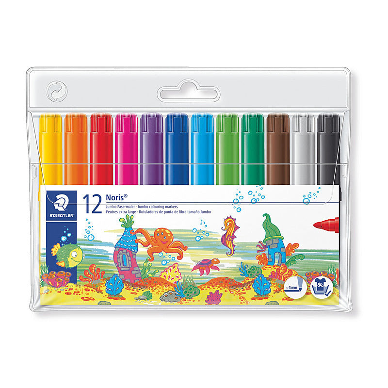 Staedtler NorJumbo Fibre Ast Wlt12  - 340 WP12