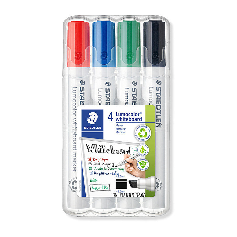 Staedtler W/BMrk 351 Chis Ast Wlt4  - 351 B WP4