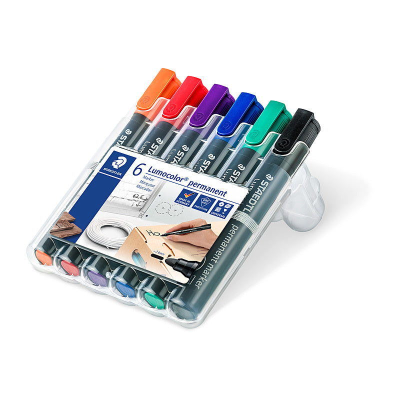 Staedtler PermMk 352 Bul Ast Wlt6  - 352 WP6