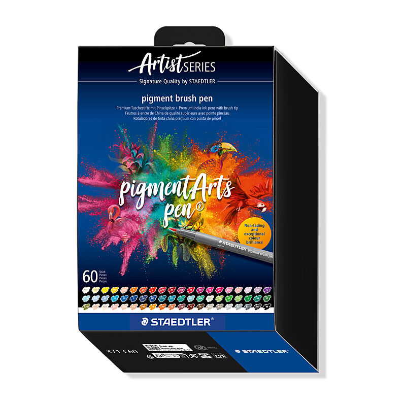 ST Pigment Brush Pen 371 Pk60  - 371 C60