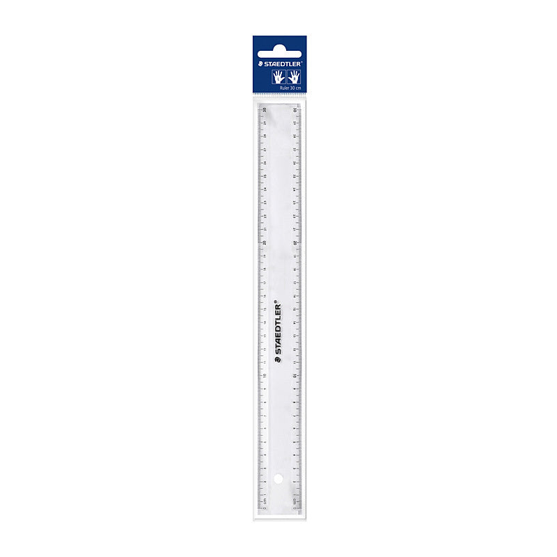 Staedtler Ruler 30cm Transp Box of 20  - 562 300 PB