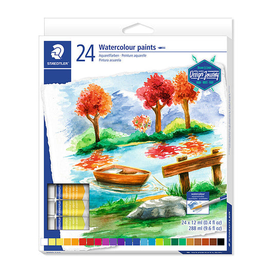 Staedtler W/colour Paint Asst Box of 24  - 8880 C24
