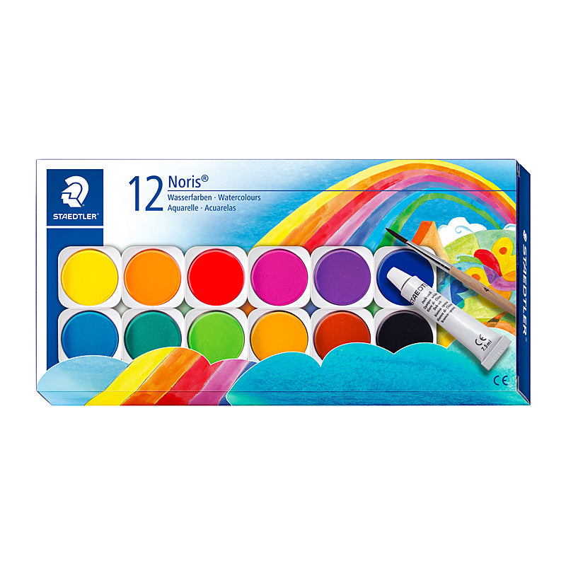 Staedtler Nor W/C Paint Tray/Brush  - 888 NC12