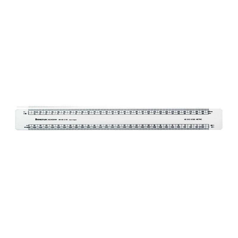 Staedtler Scale Ruler AS1212-3  - 961 80-3AS