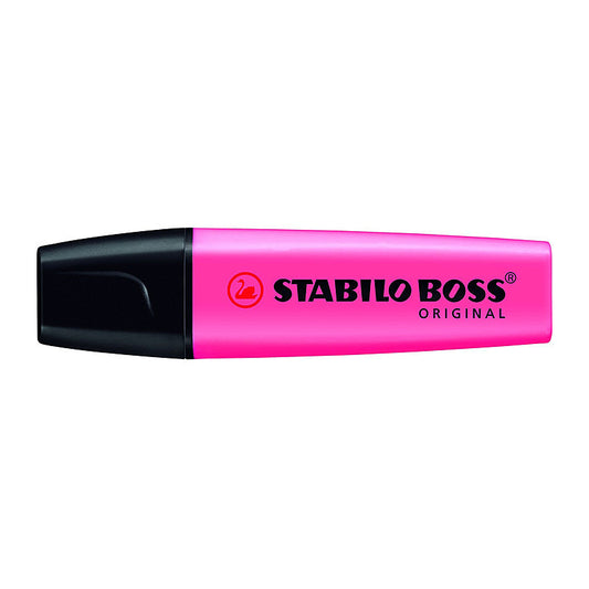 Stabilo Boss Highlighter Pink Box of 10  - 0070823