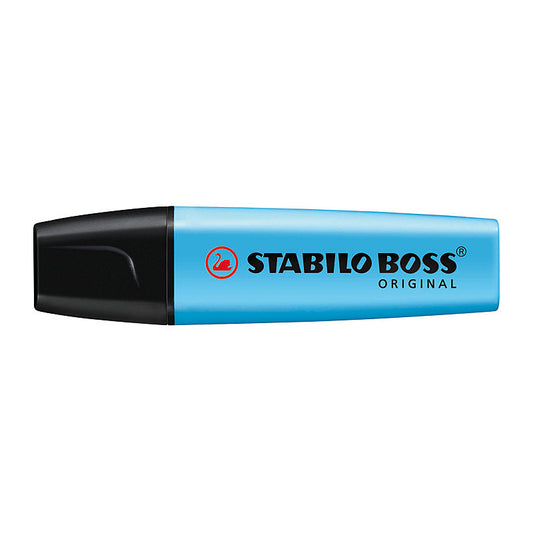 Stabilo Boss Highlighter Blue Box of 10  - 0071316